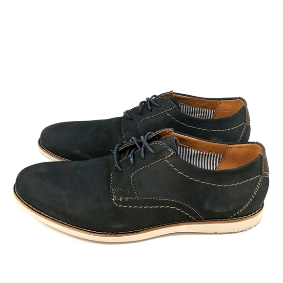 Clarks Oxford Raharto Plain Blue casual dress - Picture 5 of 7